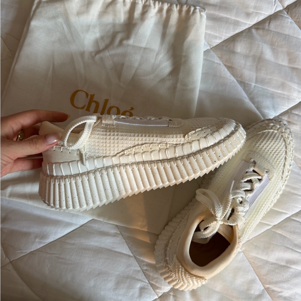 Chloe Nama Platform Sneakers